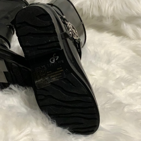 🆕👢MICHAEL KORS ankle 🌧 boot black👢☔️🖤Size 6W - Picture 8 of 13
